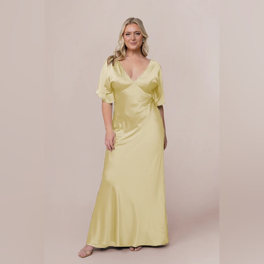 Maya Satin Dress from Revelry
